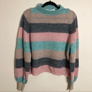 Nanette Milano Alpaca Colorful Sweater